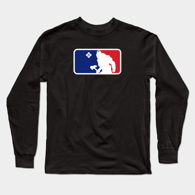 Major League Titans Long Sleeve T-Shirt by Planetarydesigns